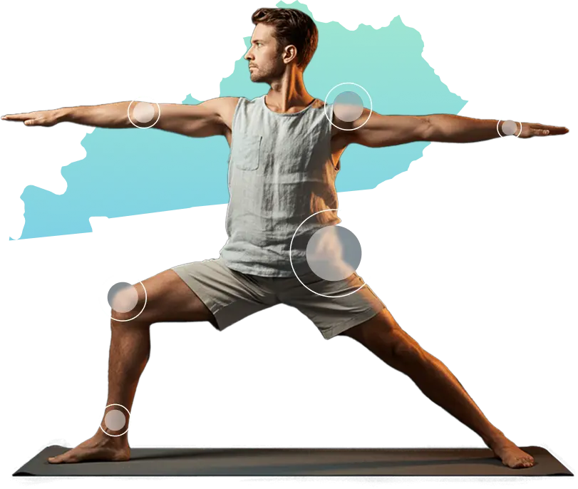 Physical therapy session